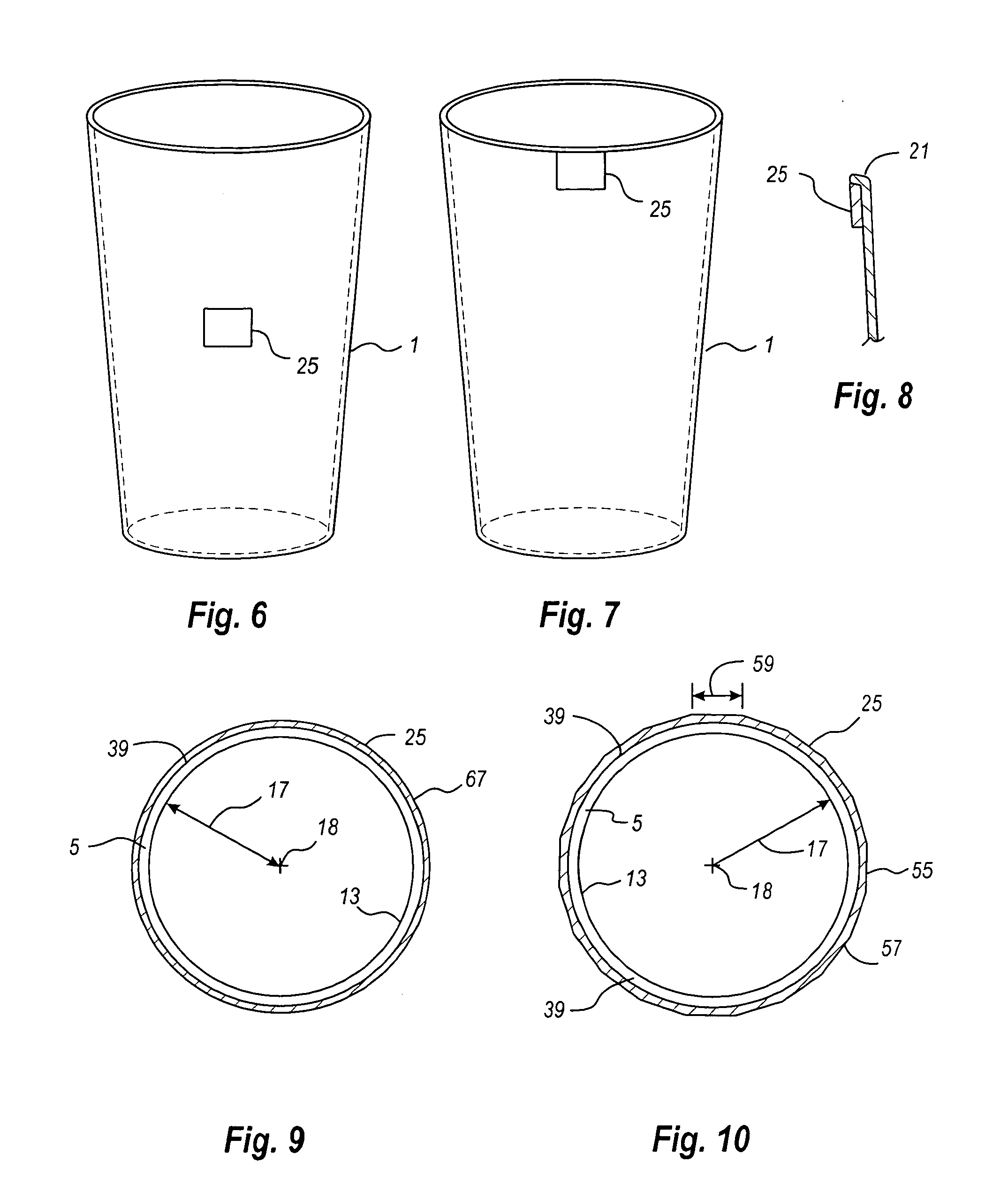 Magnetically Stowable drinking cup