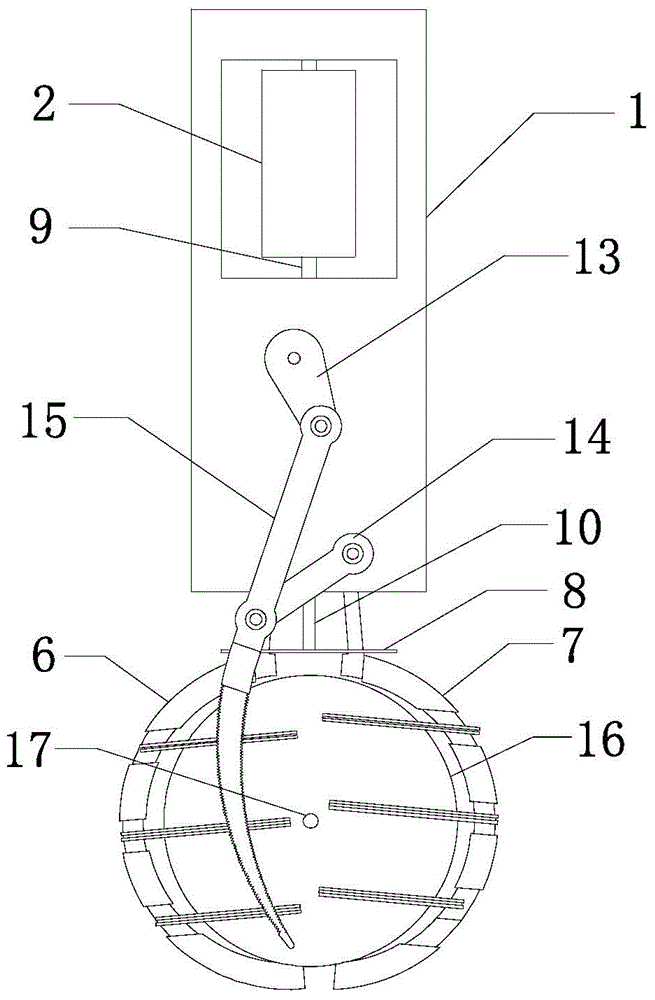 Round-like fruit and vegetable picking end effector, method and robot