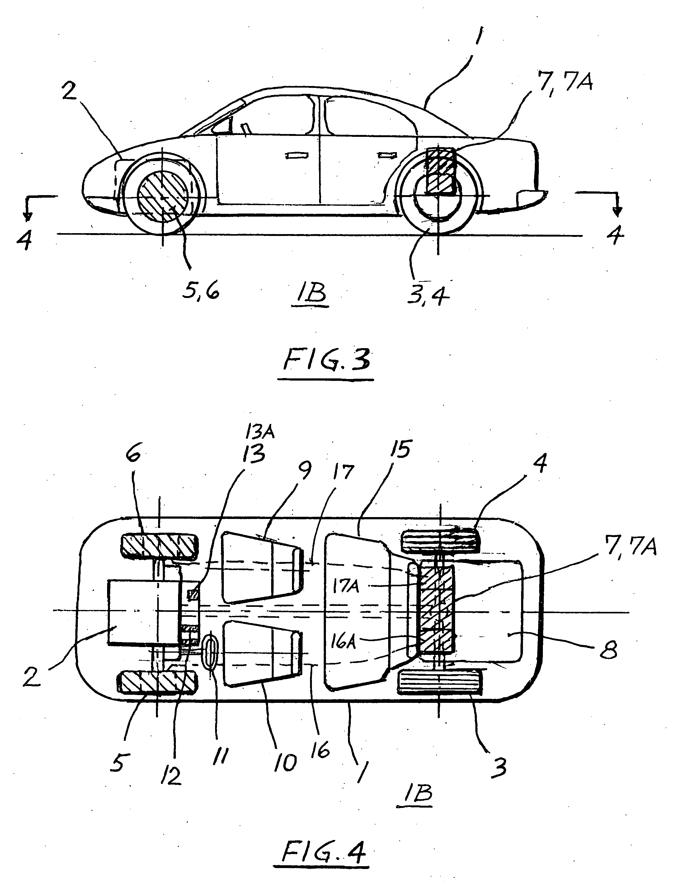 Low cost conversion of any internal combustion vehicle into hybrid electric vehicle