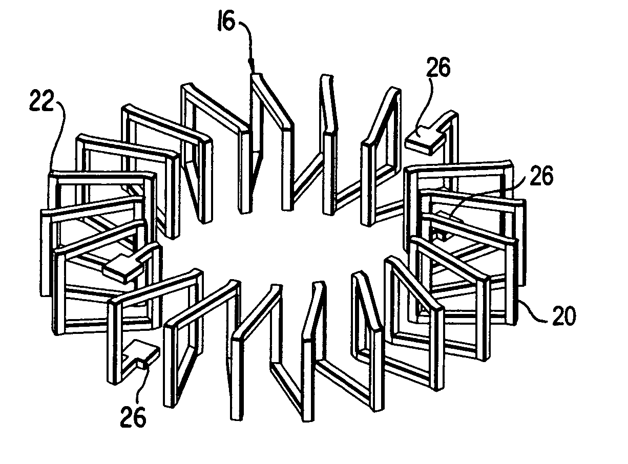 Magnetic toroid connector