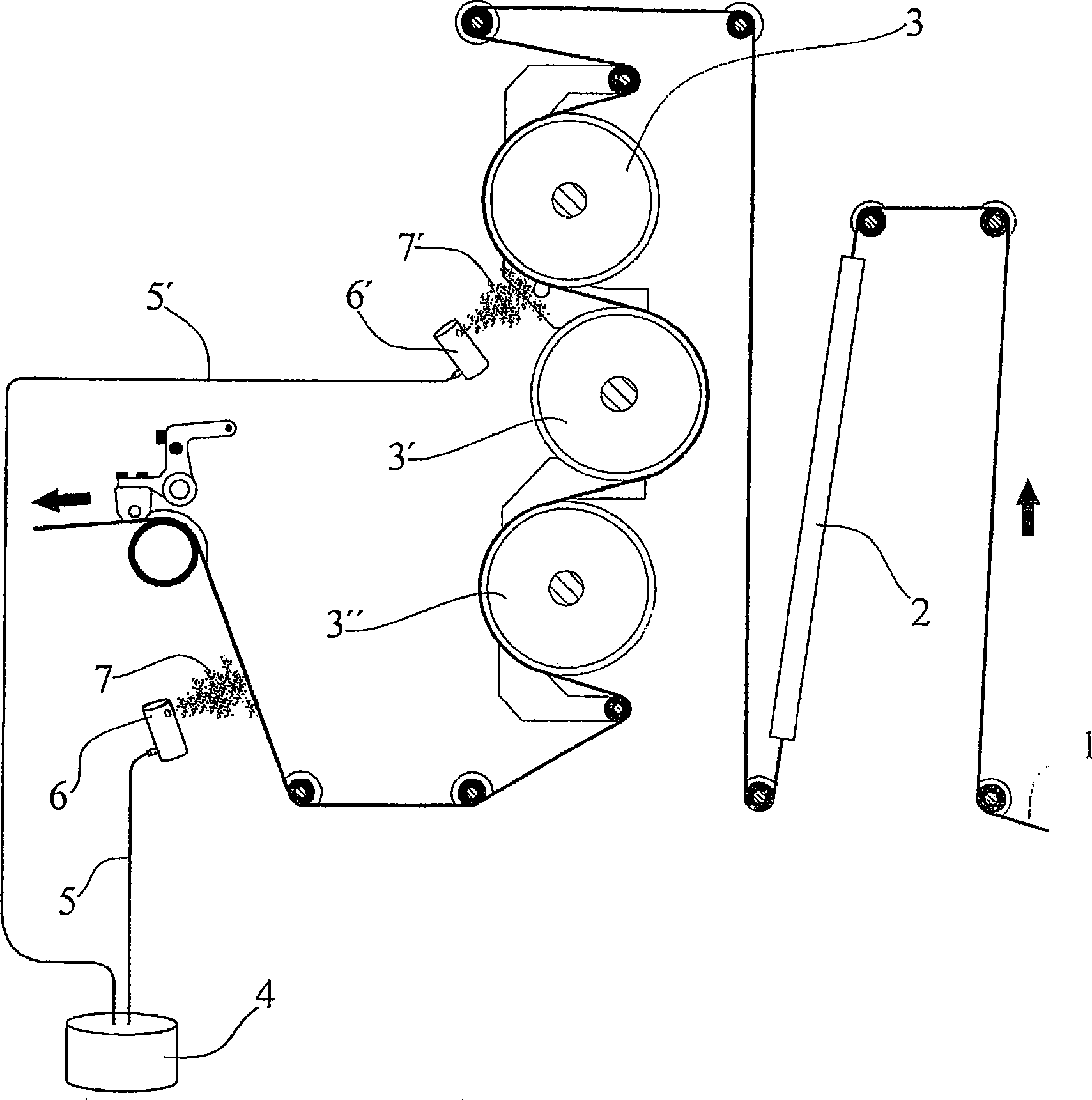 Method and device for conditioning paper