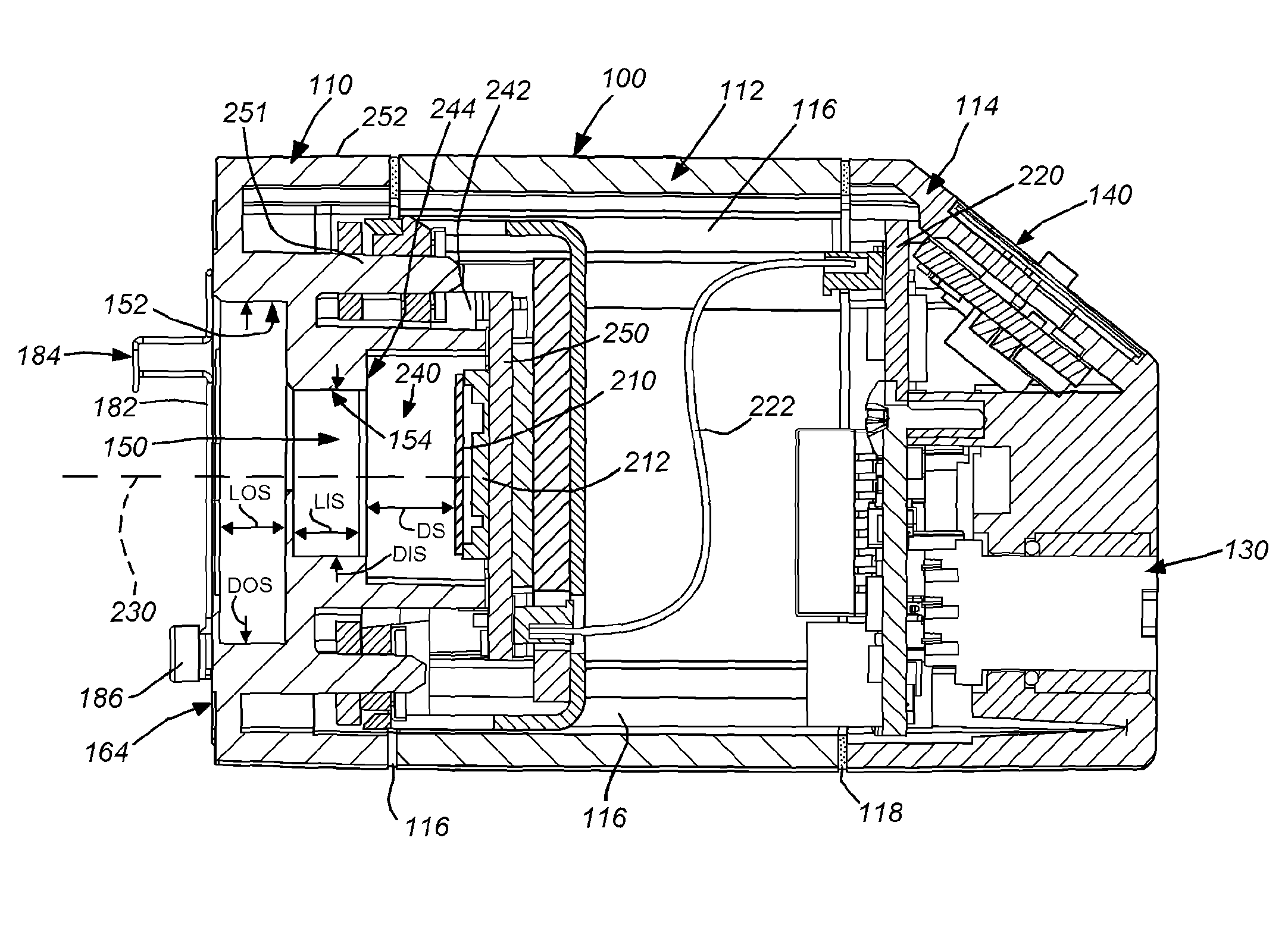 Vision system camera with mount for multiple lens types