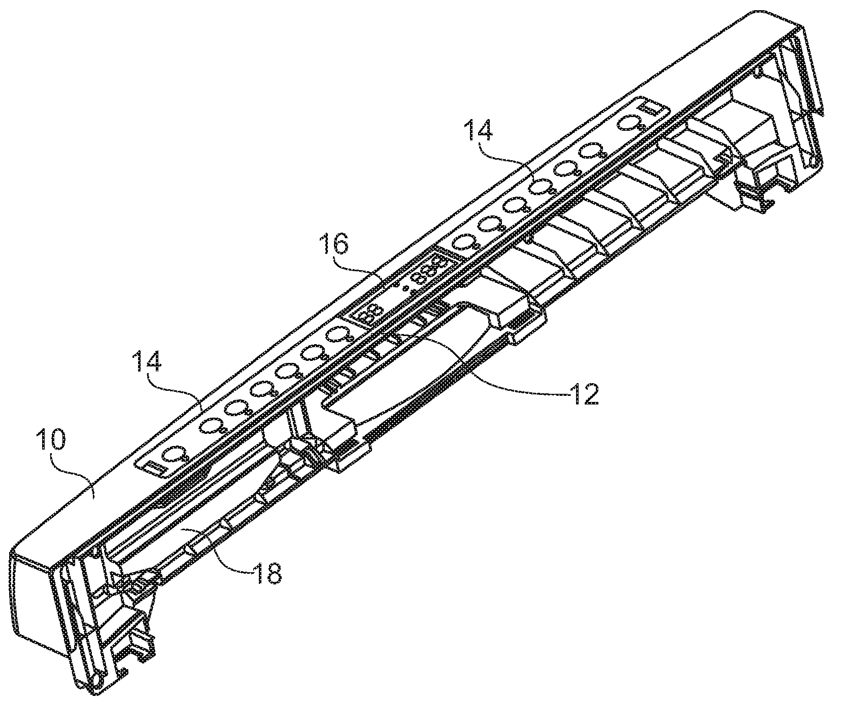 Operator control apparatus having at least one pressure-operated switch