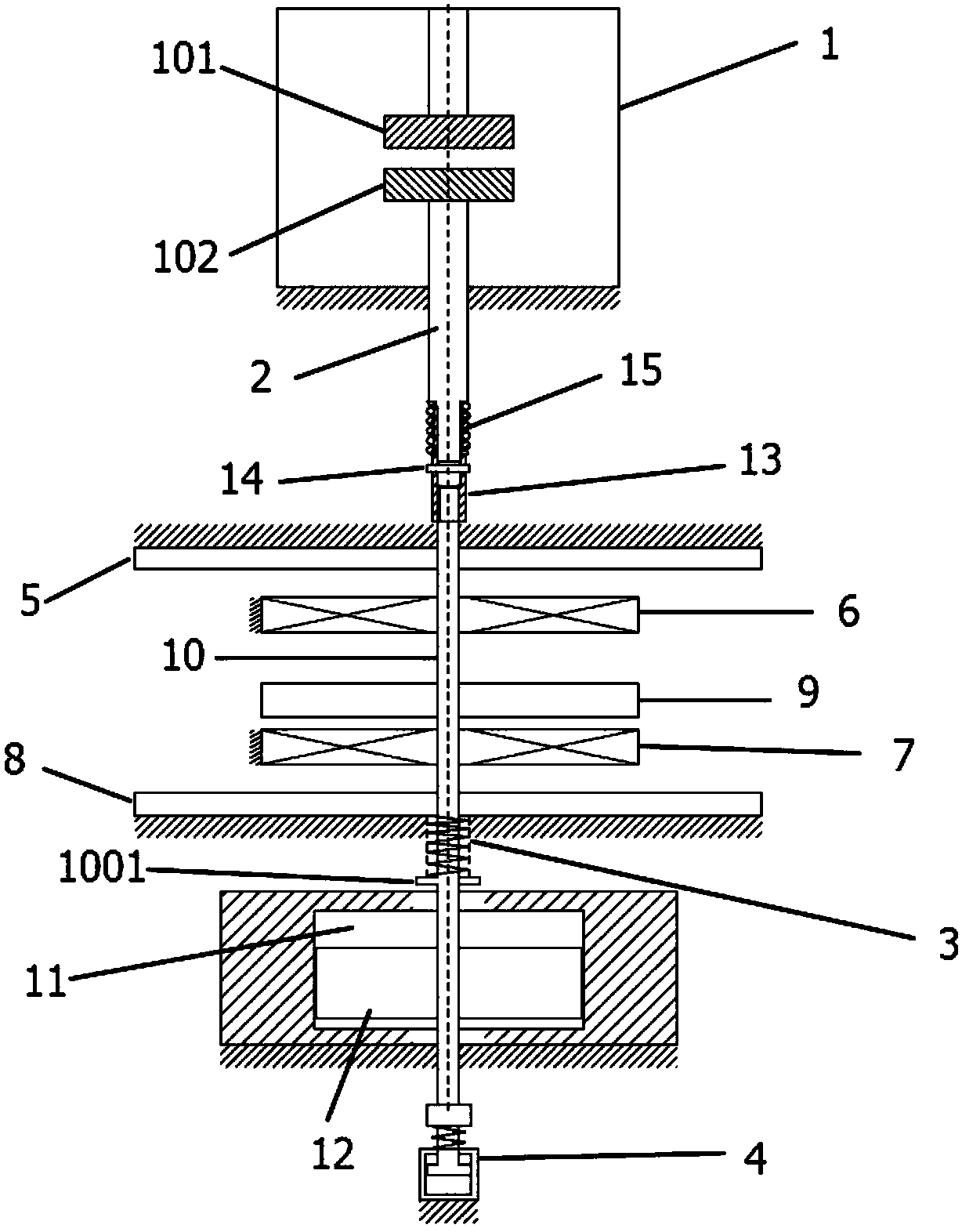 DC breaker based on dual-coil monostable permanent magnet mechanism