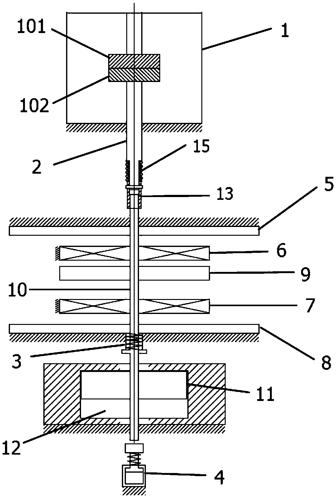 DC breaker based on dual-coil monostable permanent magnet mechanism