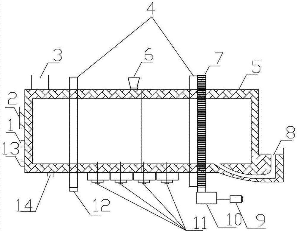 Method and device for recovering valuable elements from lead-silver-bismuth slag in copper smelting