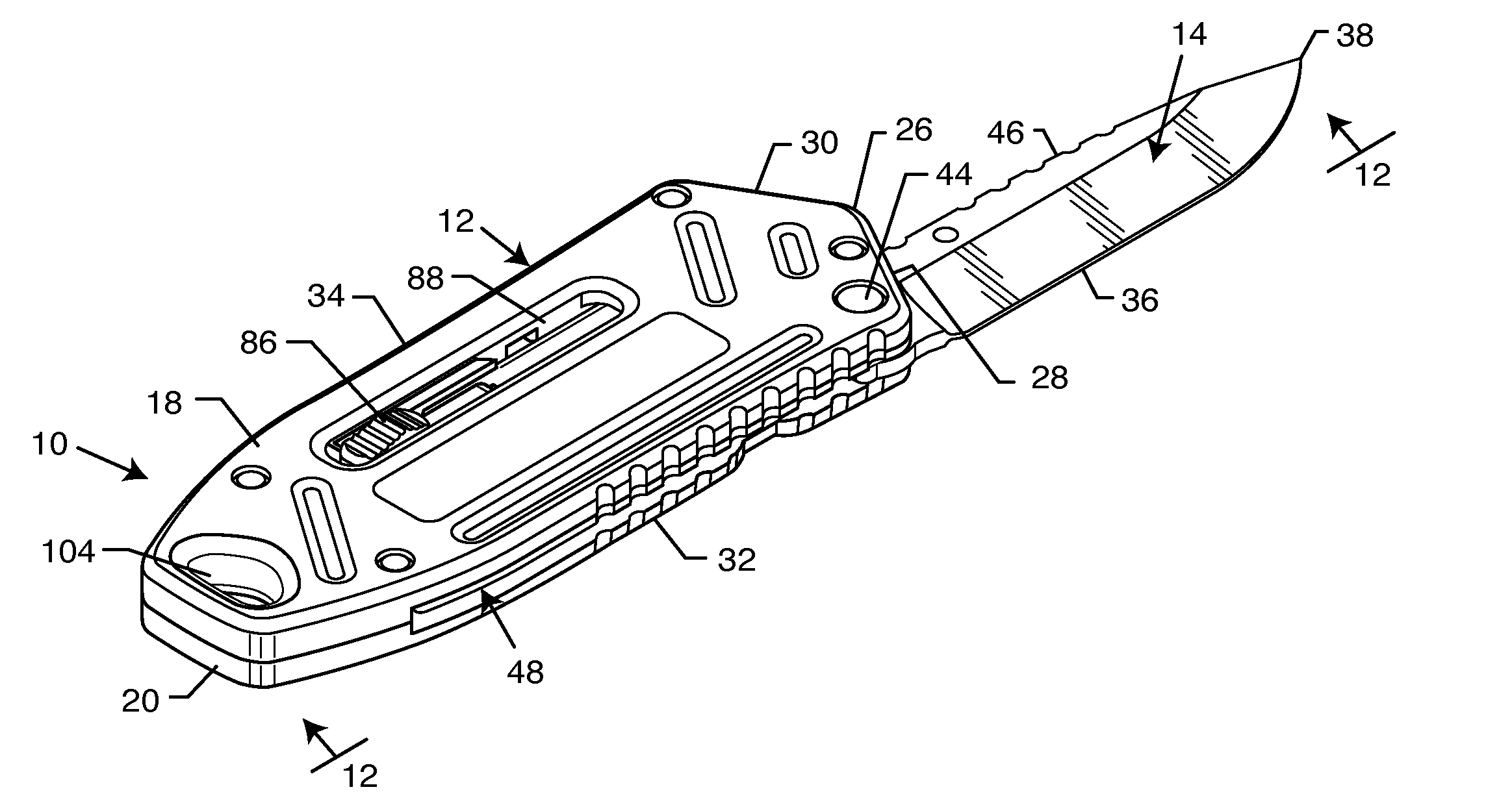 Multiblade knife unit