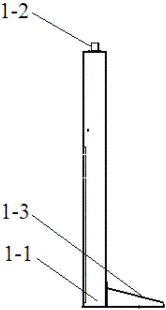 Unilateral simple ascending-descending translation parking equipment