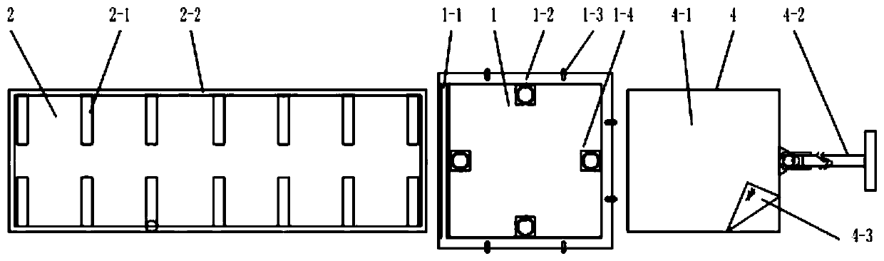 Prefabricated part quick demolding frame and assembly line operation method thereof