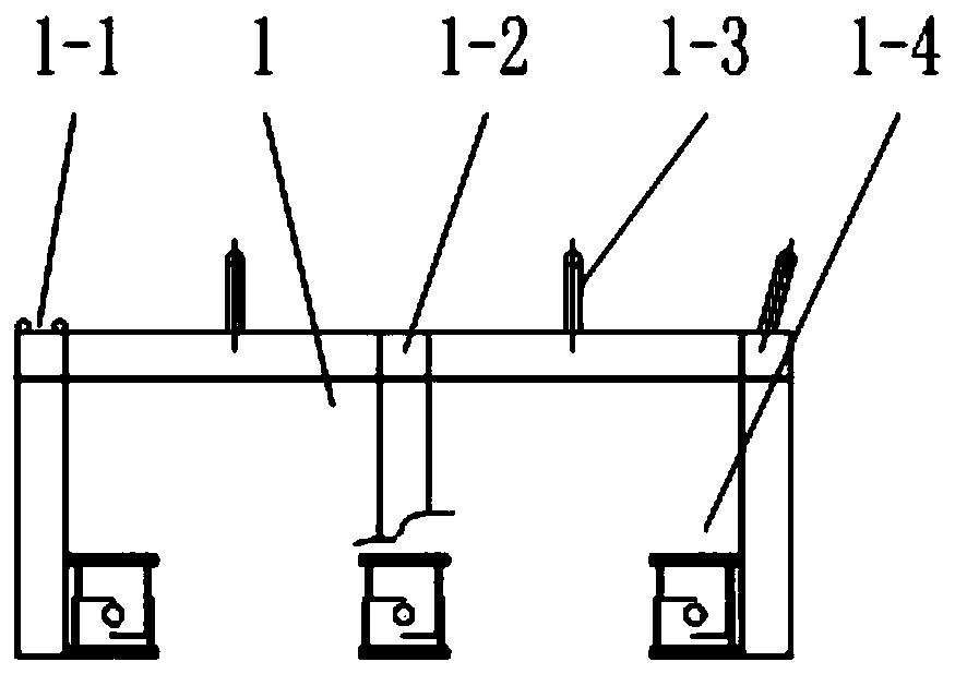 Prefabricated part quick demolding frame and assembly line operation method thereof