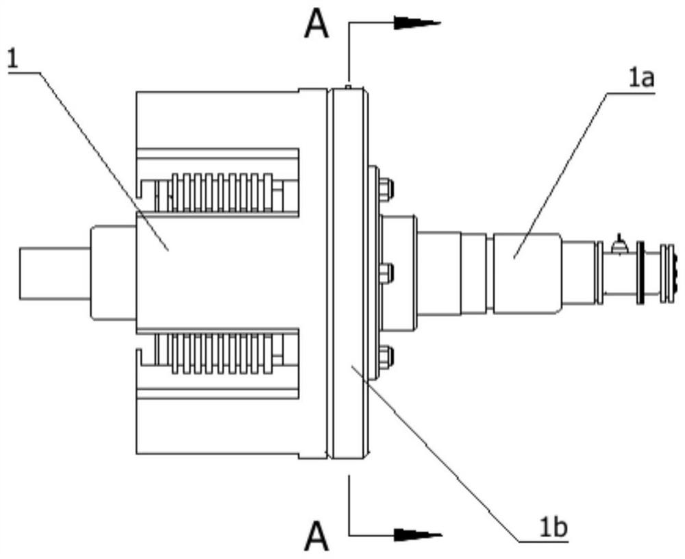 Pressure stabilizing mechanism for press wet clutch