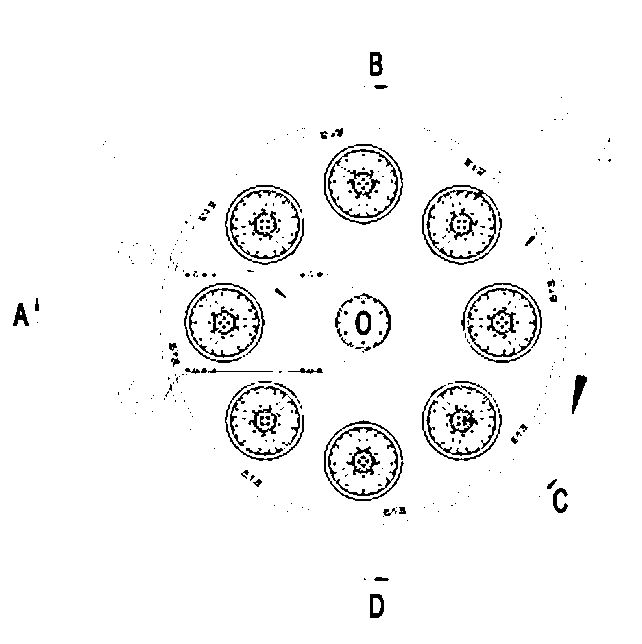 Rotary multiple-station forming machine for grinding wheel