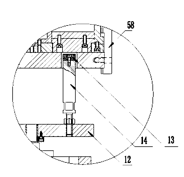 Rotary multiple-station forming machine for grinding wheel