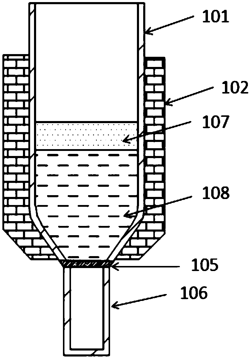 Rapid dewaxing device for FFPE sample and using method of FFPE rapid dewaxing device