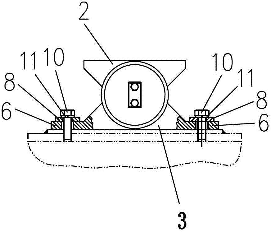 Hough hinge capable of adjusting level angle and lateral displacement of trolley