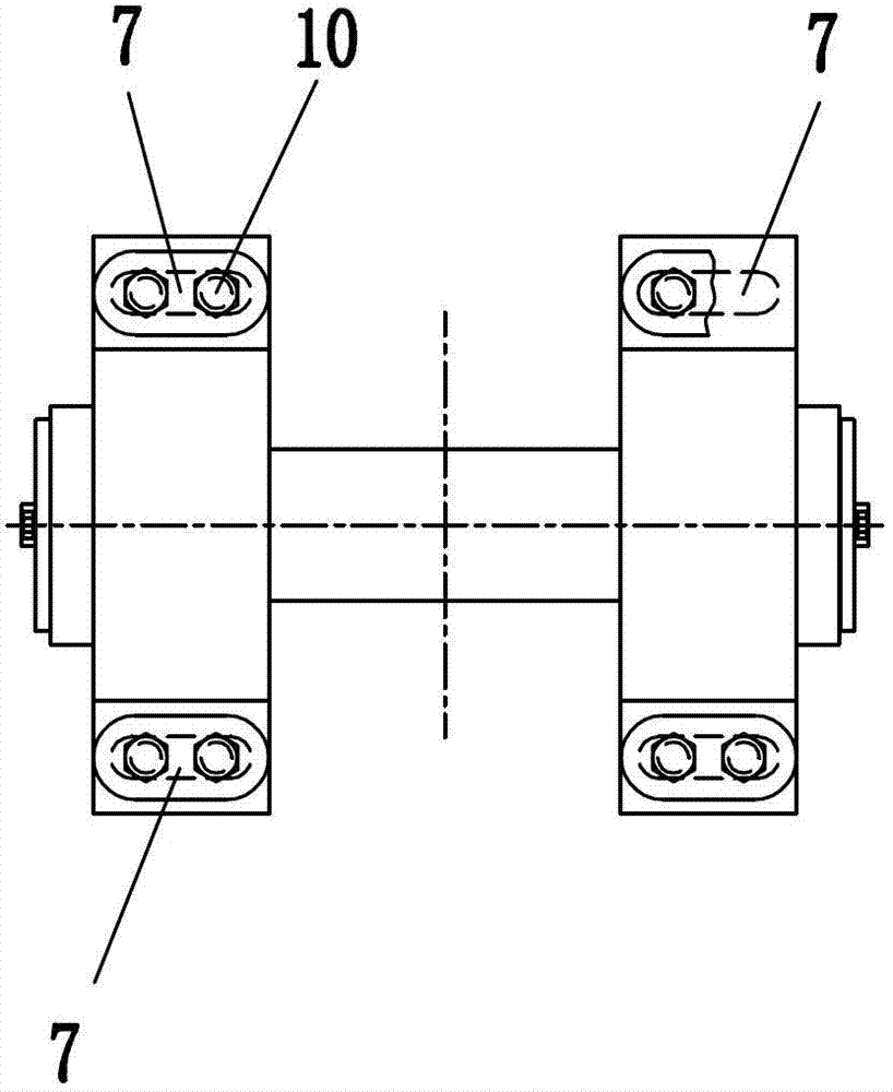 Hough hinge capable of adjusting level angle and lateral displacement of trolley