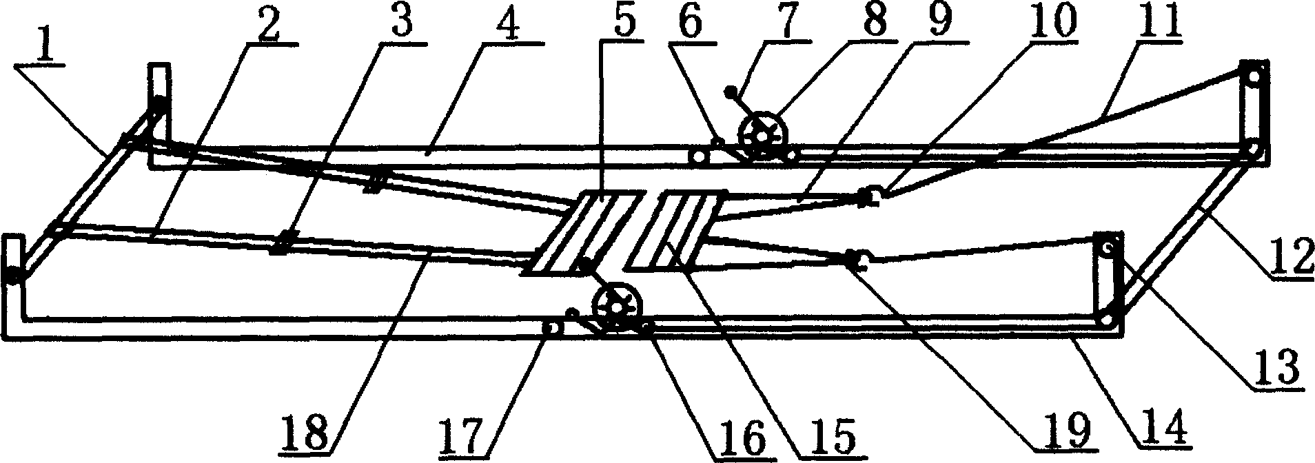 Portable lumbar vertebra tractor