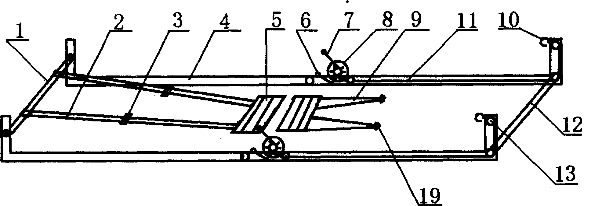 Portable lumbar vertebra tractor