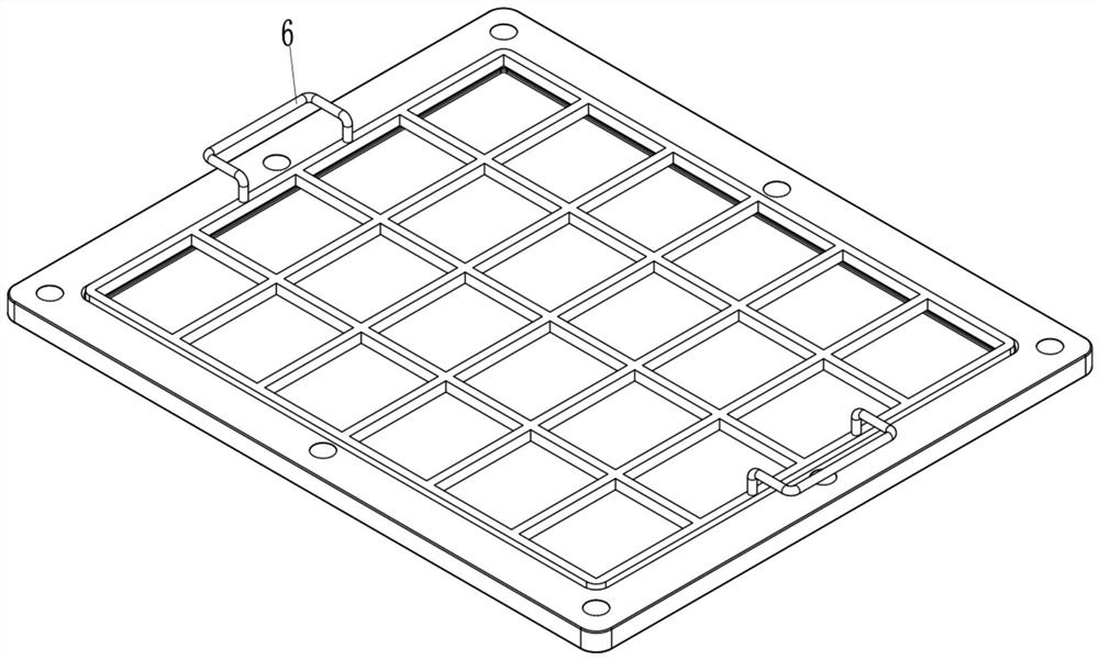 Spraying jig for membrane electrode of proton exchange membrane fuel cell