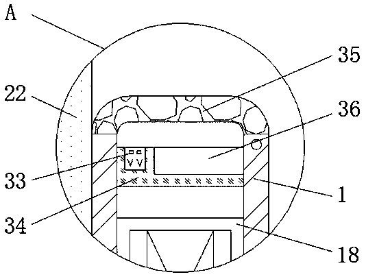 Household sofa making dust at bottom convenient to clear