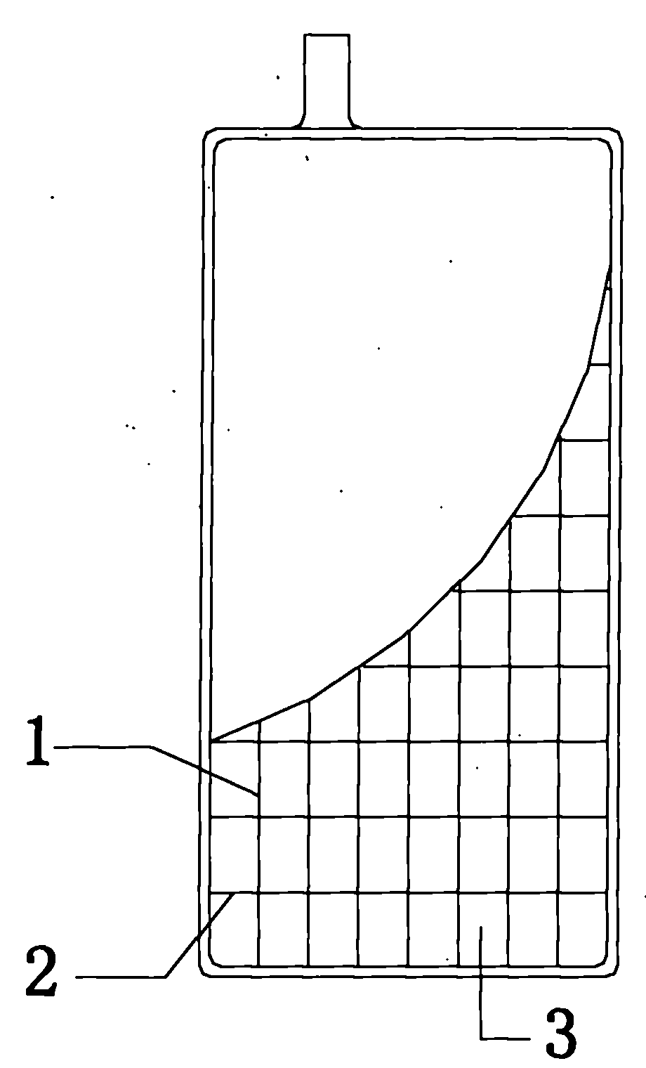 Pole plate of lead-acid battery