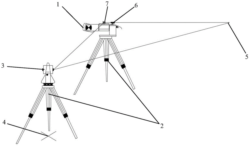 Quick coordinate positioning method for three-dimensional laser detection system of underground vacant area