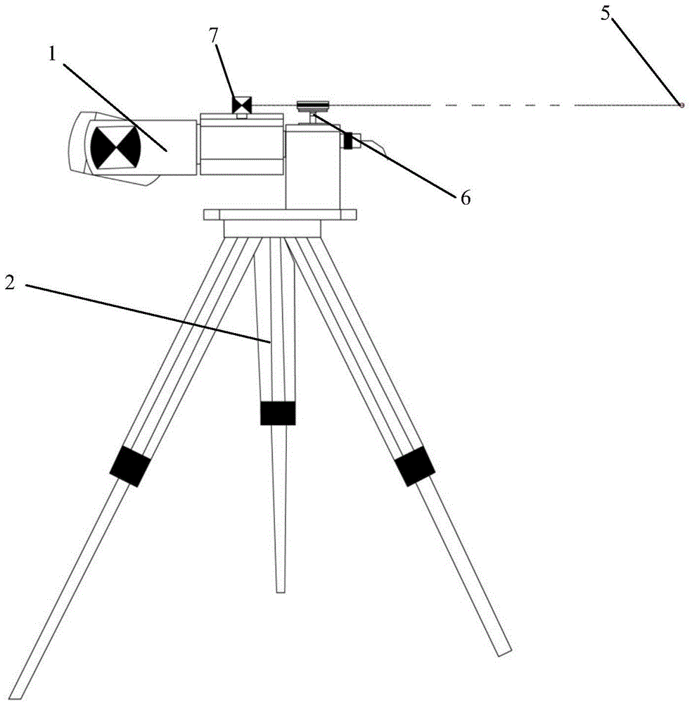 Quick coordinate positioning method for three-dimensional laser detection system of underground vacant area