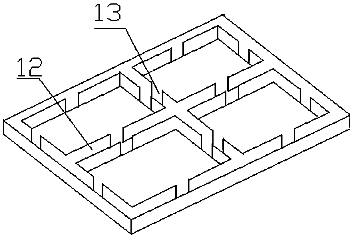 Defrosting device for refrigerator