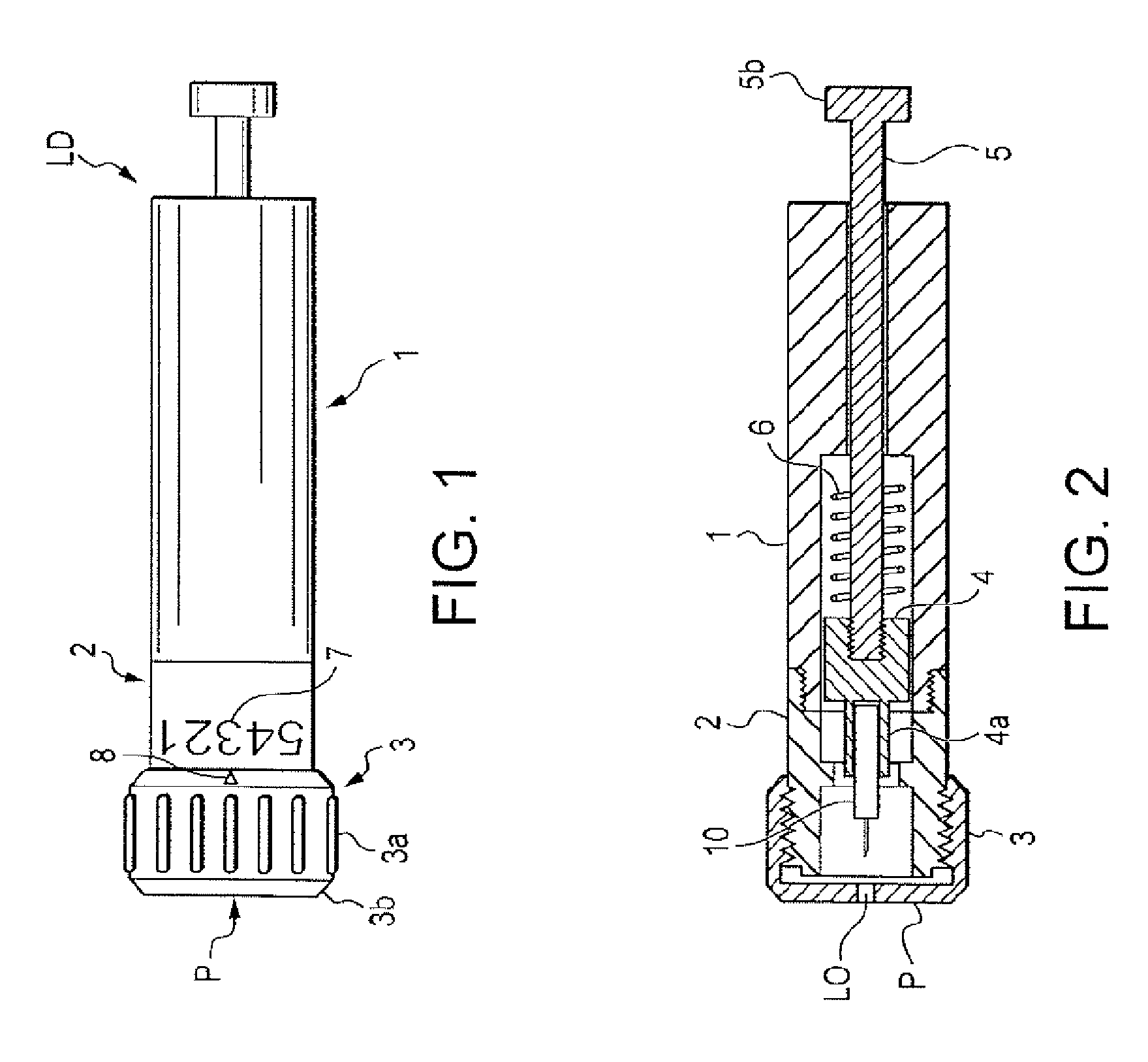 Lancet device, removal system for lancet device, and method