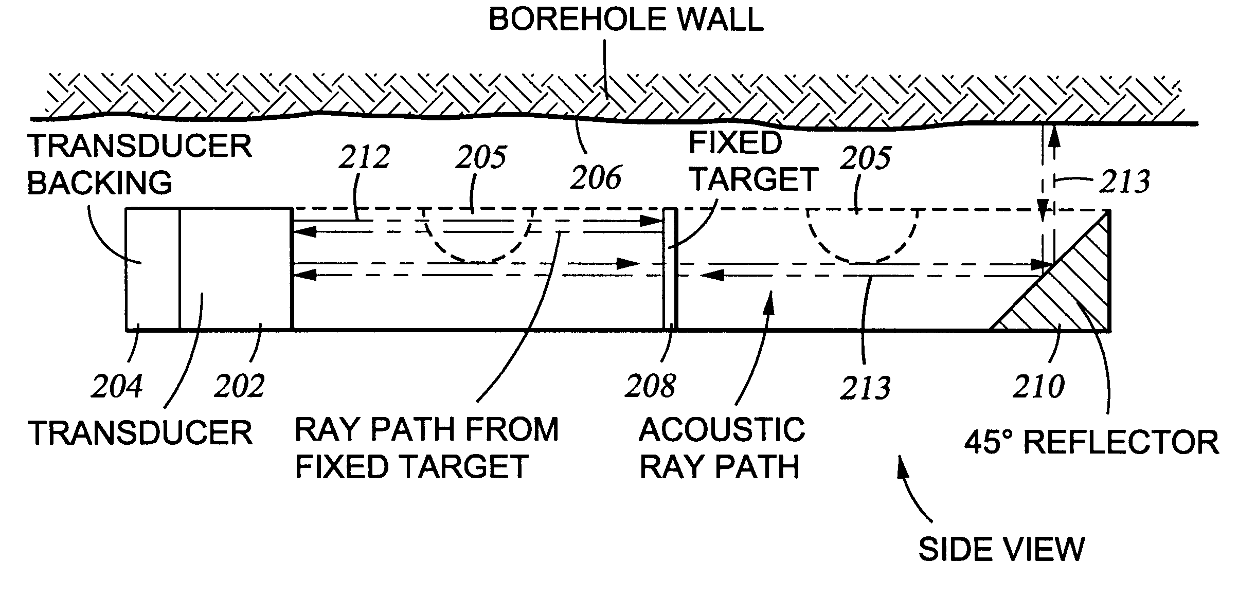 Method and apparatus for measuring acoustic mud velocity and acoustic caliper