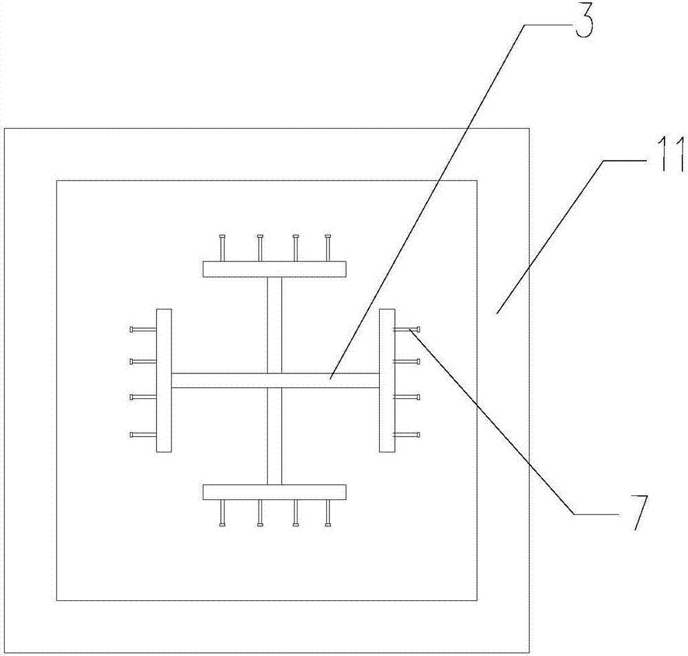 Prefabricated concrete frame structure and construction method