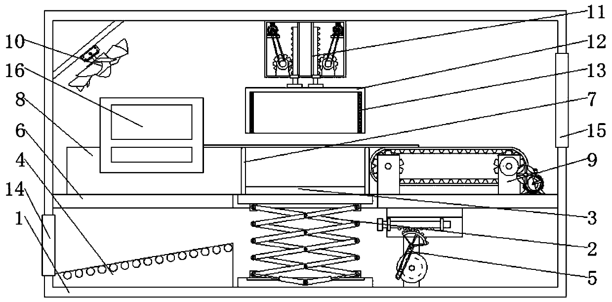 Sheet metal cabinet forming device