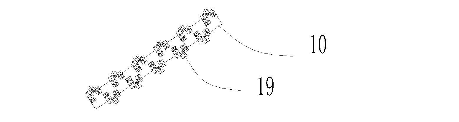 Multifunctional semi-section channel finishing machine