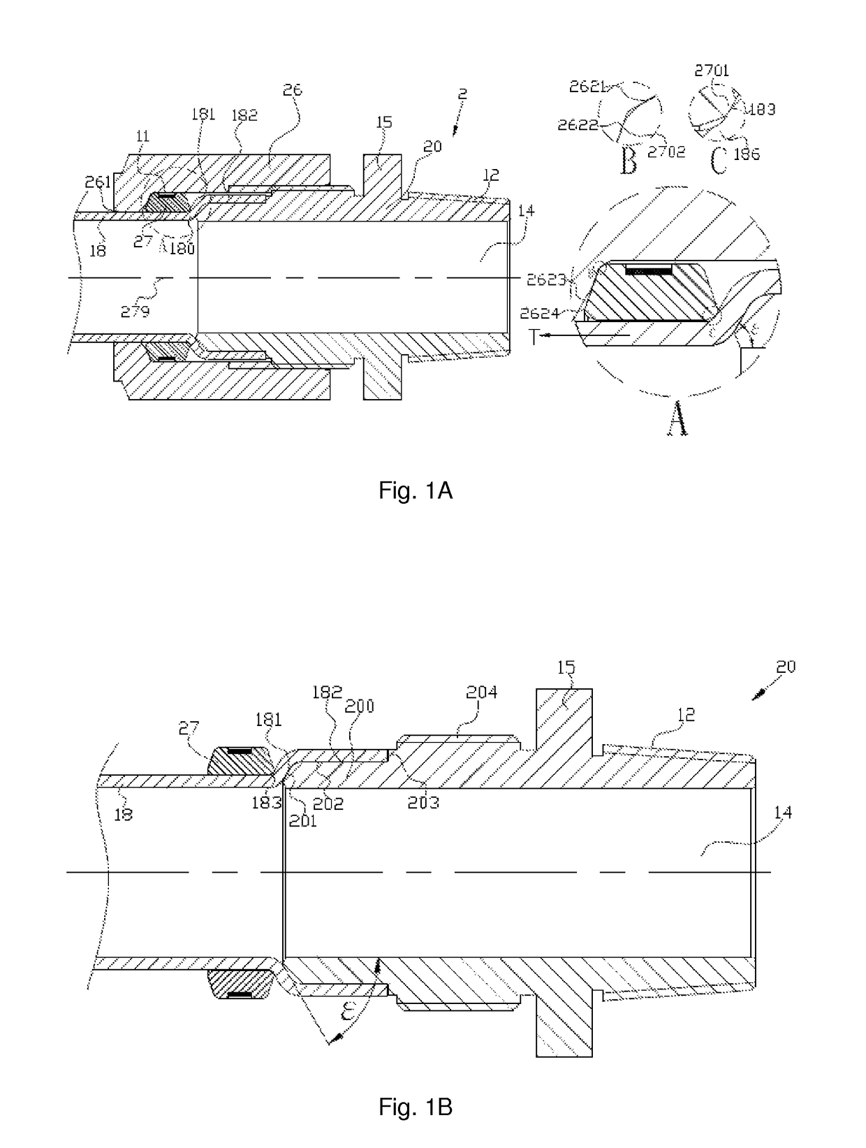 Method and structure for preventing slipping-off of a tube in a pipe joint made of fluororesin