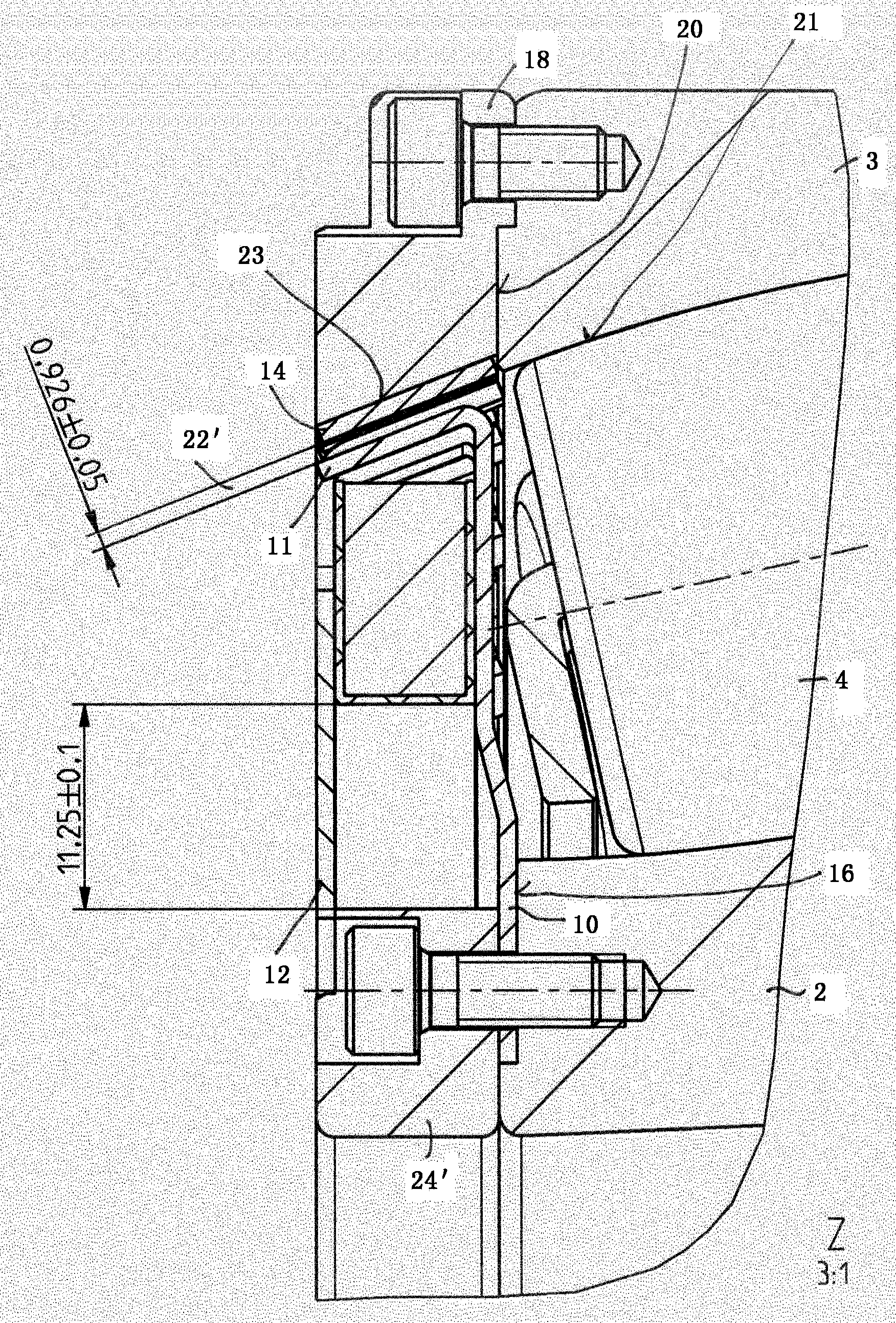 Bearing with an energy production unit, in particular self-aligning roller bearing for the mounting of a roller