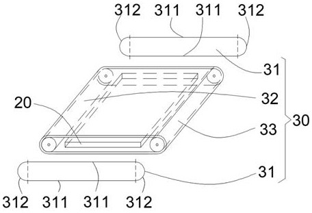 Solar power generation device and energy storage module