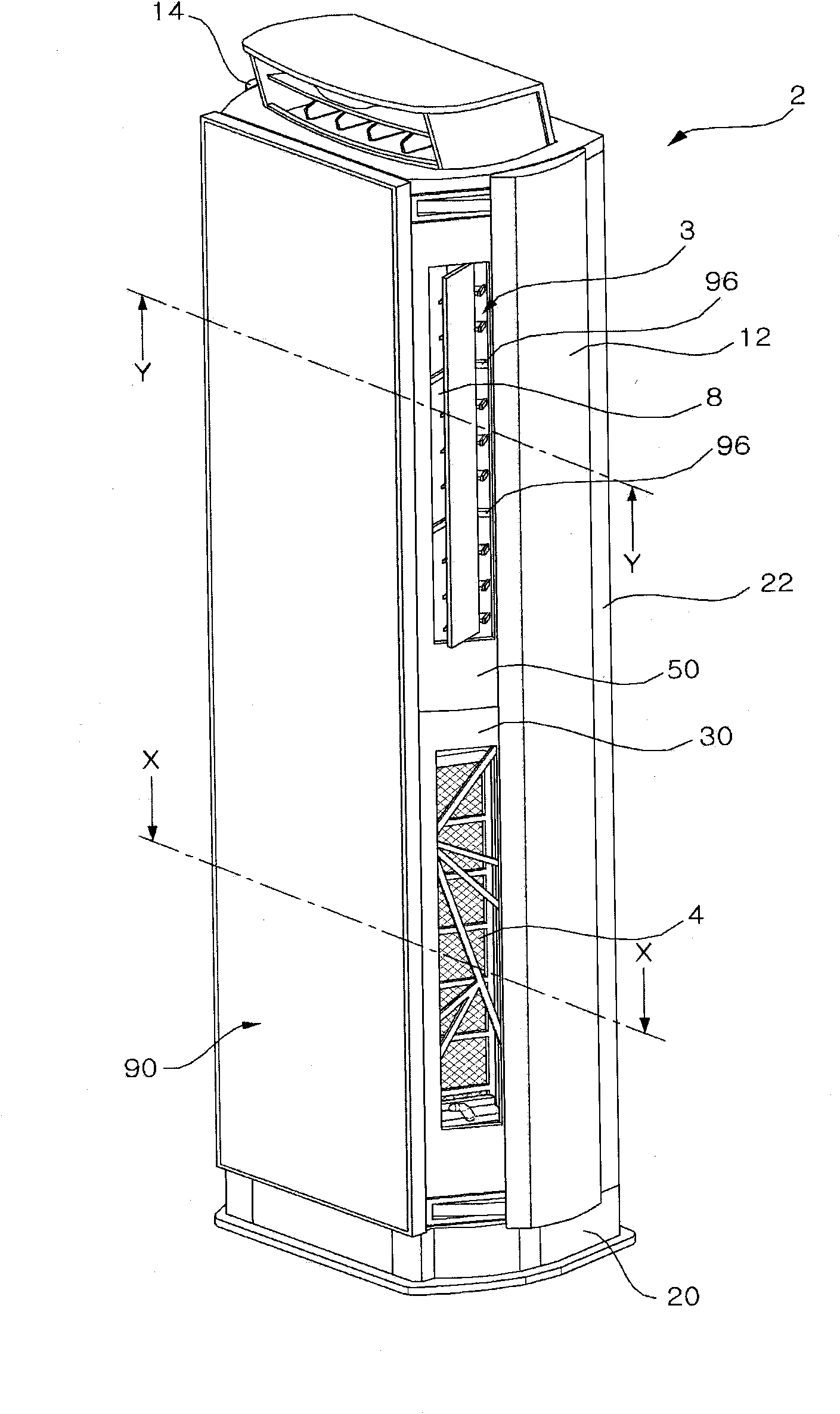 Stand type air conditioner