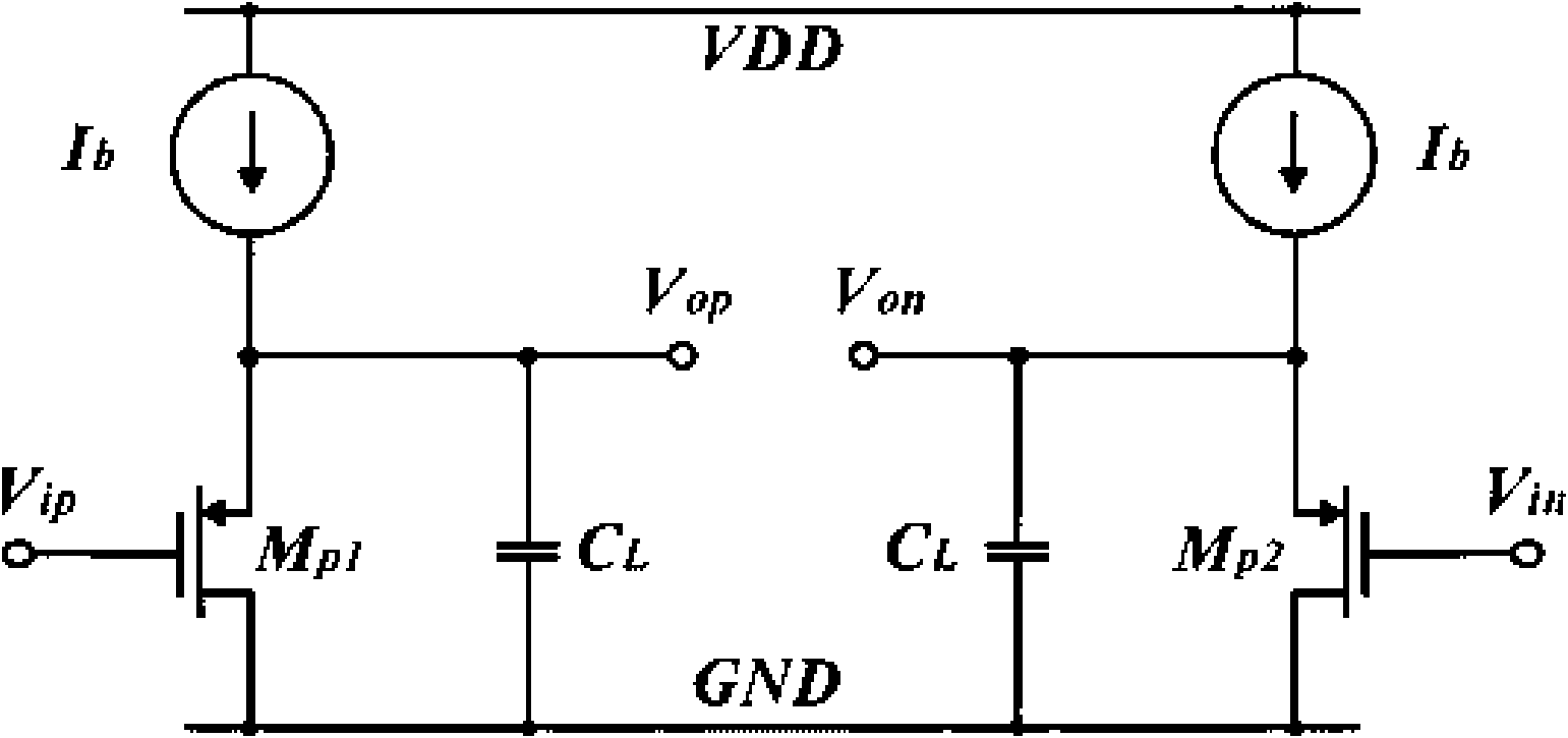 Buffer based on source electrode follower