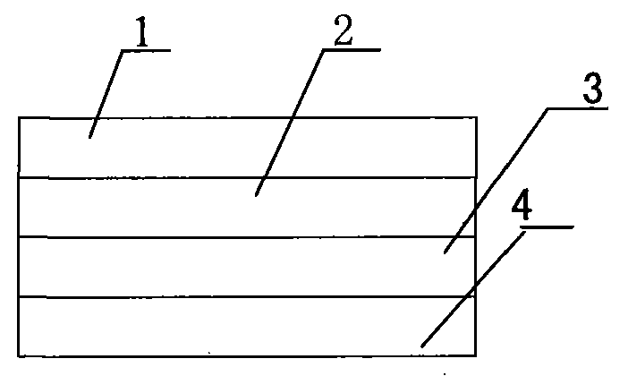 Anti-transfer multiple anti-counterfeiting label and method for producing same