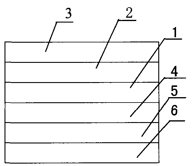 Anti-transfer multiple anti-counterfeiting label and method for producing same