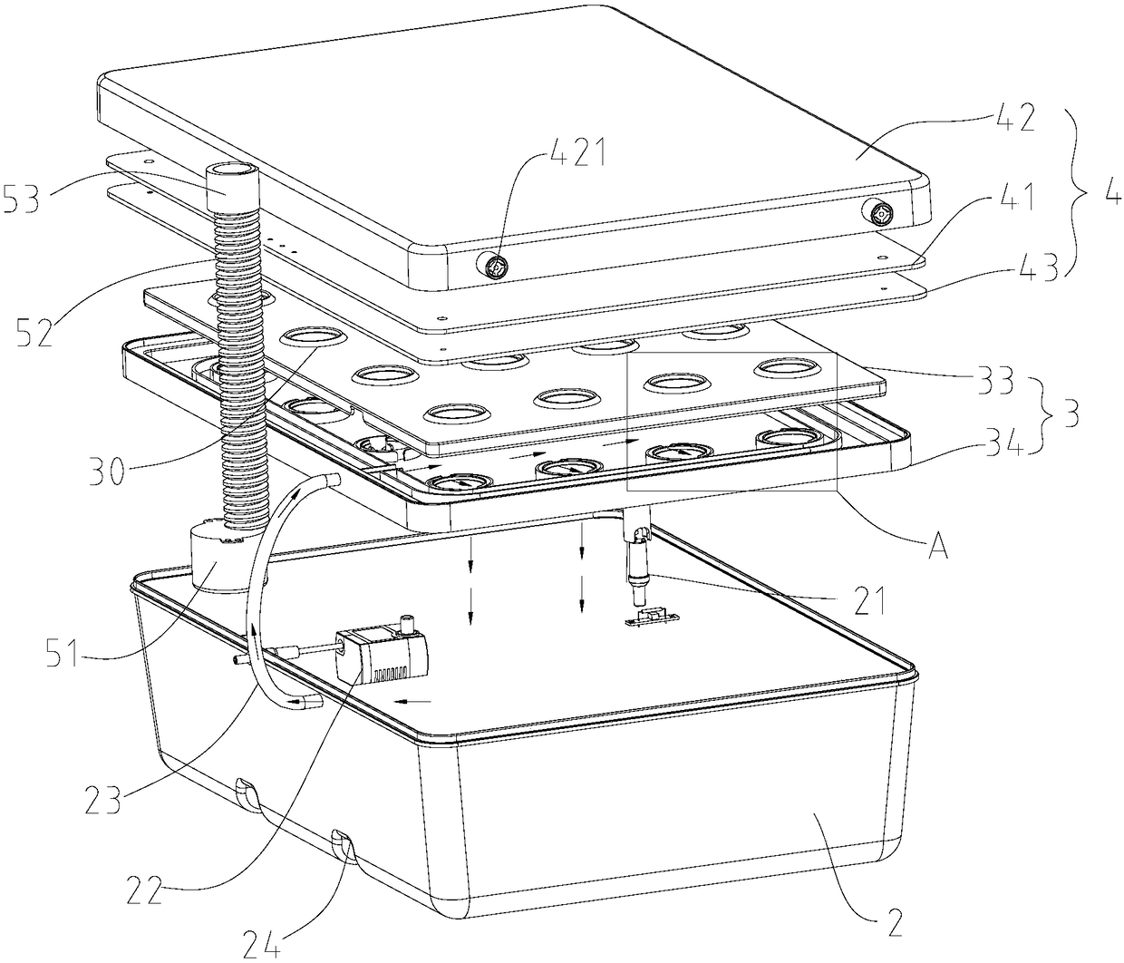 Intelligent planting box