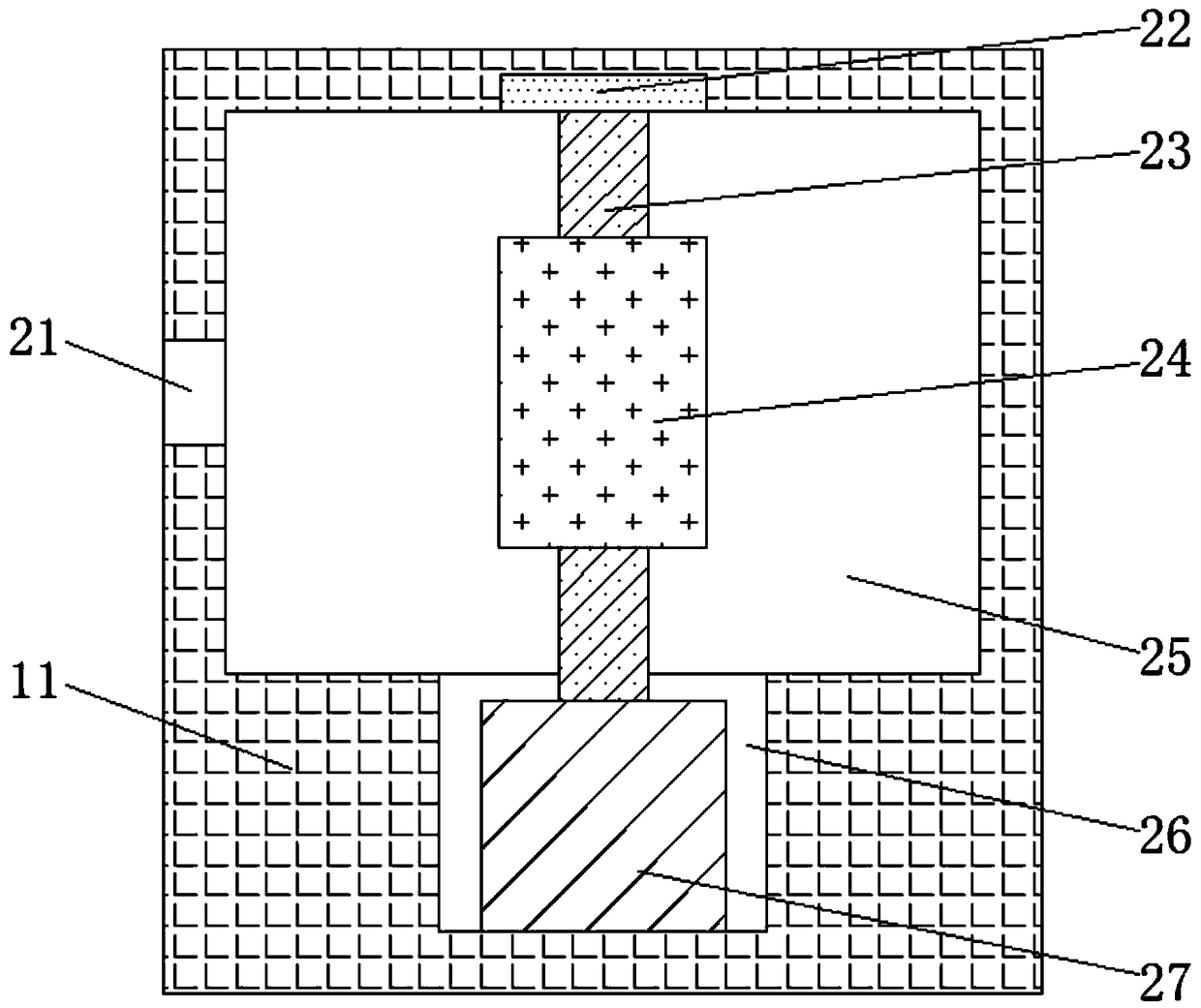 Supporting device for spinning-silk-thread bundling