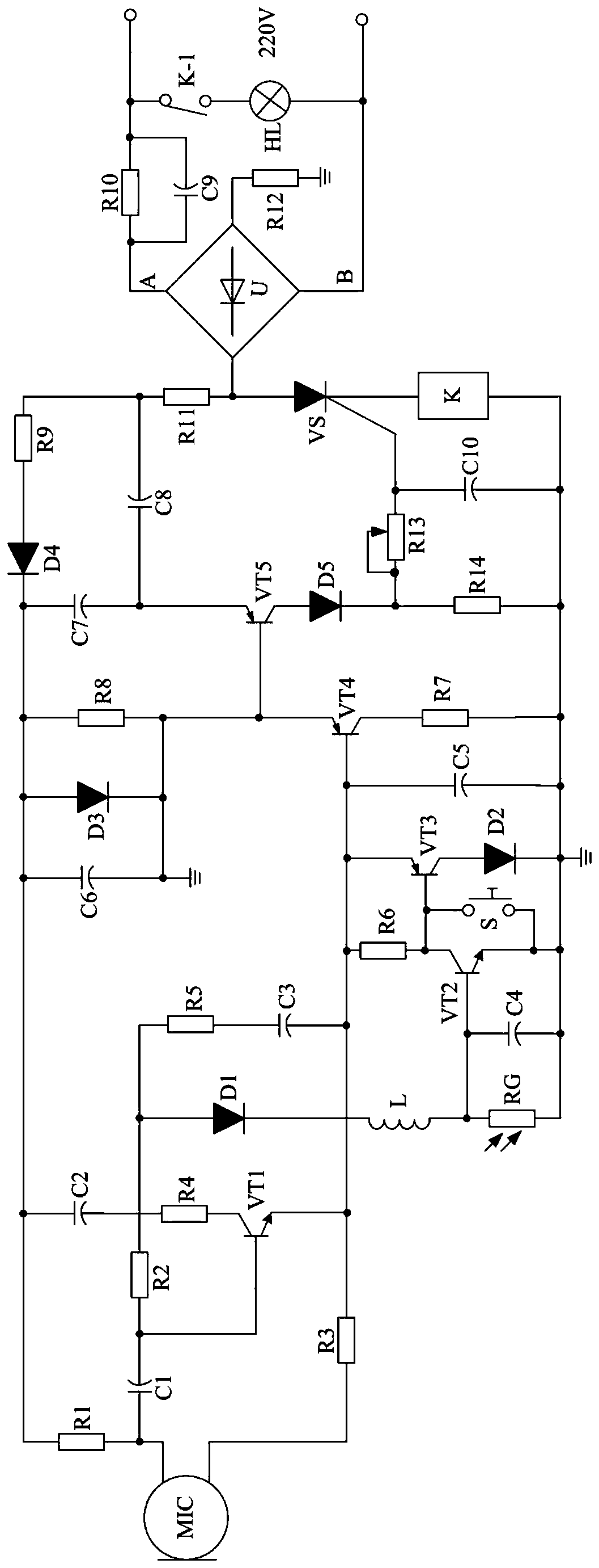 A self-opening and closing control system for lighting lamps