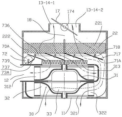 Indoor air purifier with indoor and outdoor ventilation function