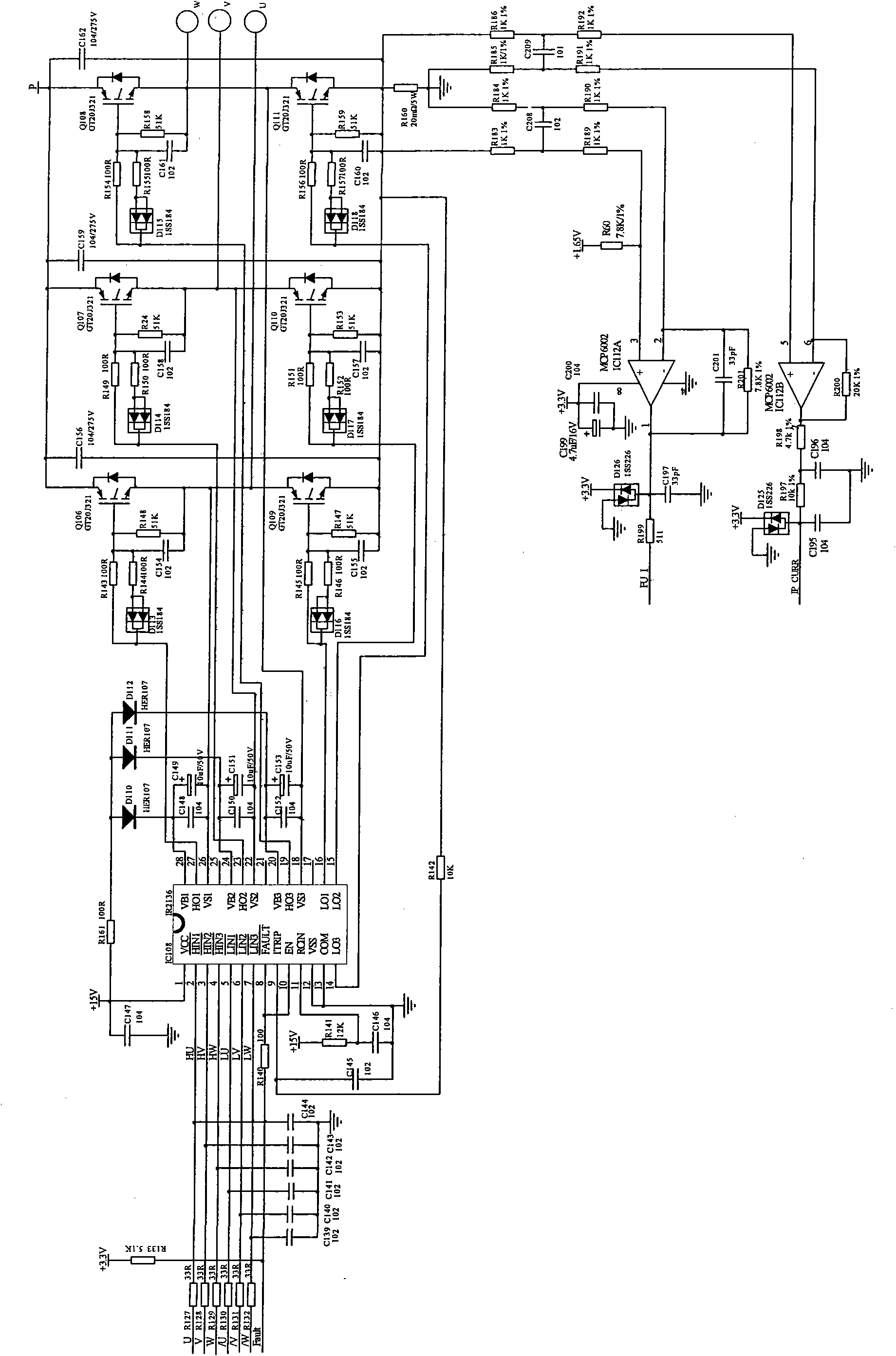 Dual frequency conversion control system