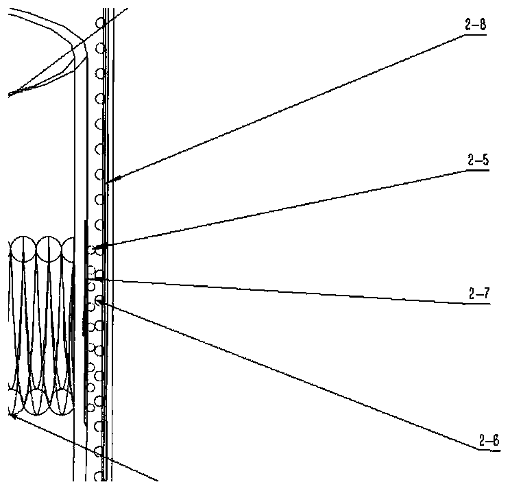 Column type multi-point nanometer friction microwave power generation device