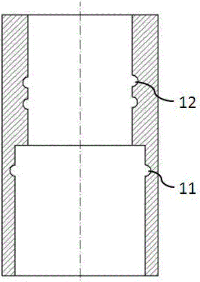 Rapid inserting connector for oil pipe and mounting and dismounting methods for rapid inserting connector