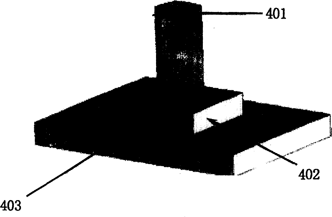 Transverse shearing interferometer agglutination checking method