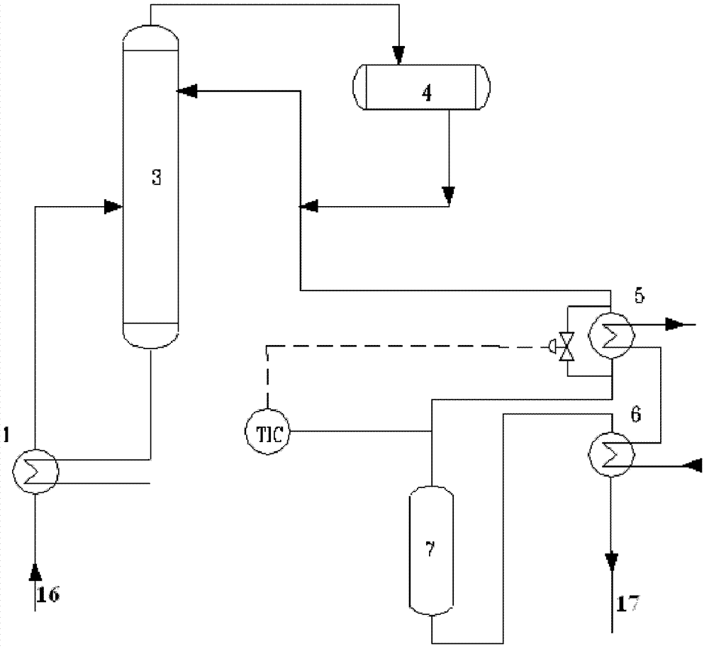 Device and method for refining dimethylbenzene