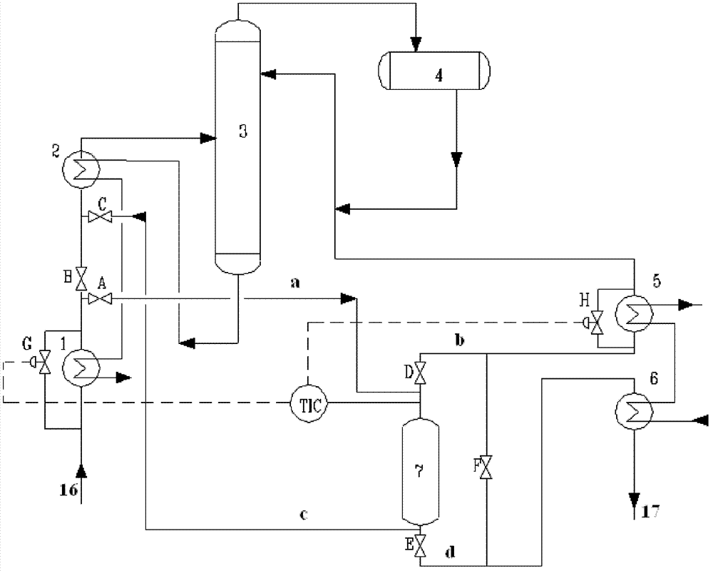 Device and method for refining dimethylbenzene